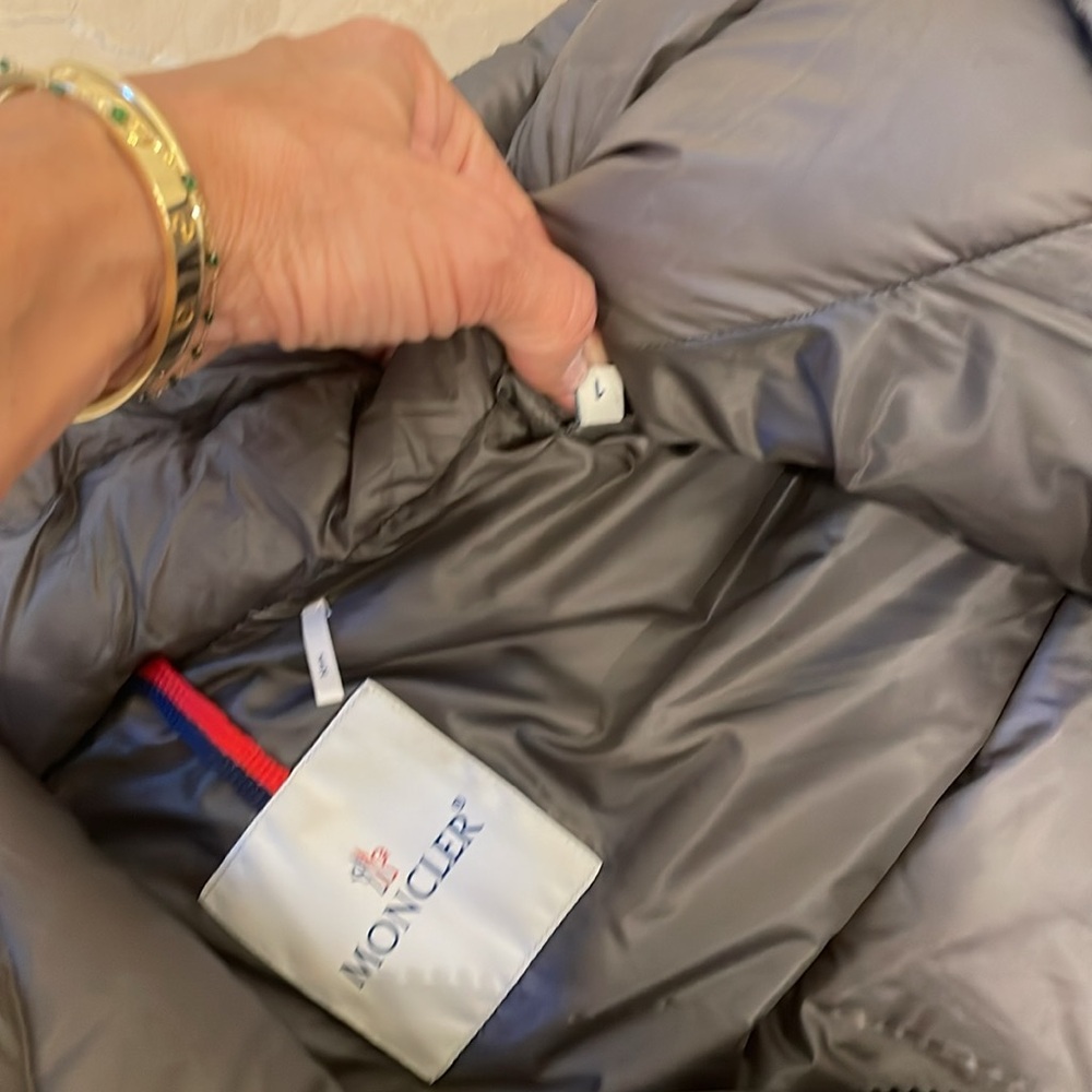 Moncler thigh leng winter coat. - Picture 3 of 6